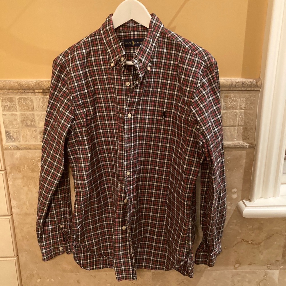 Plaid button down - Picture 2 of 3